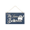Dallas Cowboys NFL This Home Believes Wall Sign