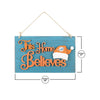 Miami Dolphins NFL This Home Believes Wall Sign