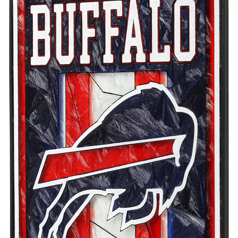 Stained glass Buffalo Bills Plaque by glassawakening on  , $42.00