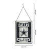 Dallas Cowboys NFL Team Stripe Stain Glass Sign