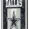 Dallas Cowboys NFL Team Stripe Stain Glass Sign