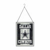 Dallas Cowboys NFL Team Stripe Stain Glass Sign