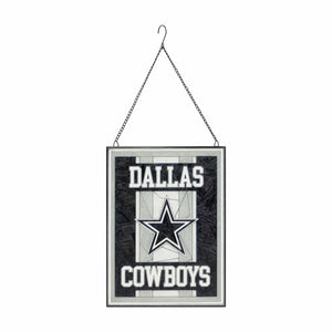 Dallas Cowboys NFL Team Stripe Stain Glass Sign