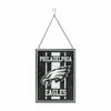 Philadelphia Eagles NFL Team Stripe Stain Glass Sign