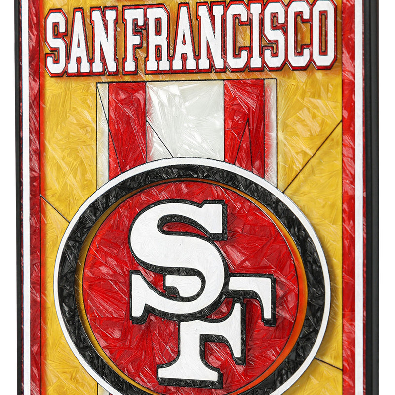 : San Francisco 49ers 13” Jumbo Metal Distressed Bottle Cap Wall  Sign – Limited Edition FOCO 49ers Sign – Represent the NFL, NFC West and  Show Your Team Spirit with Officially