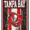 Tampa Bay Buccaneers NFL Team Stripe Stain Glass Sign