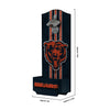 Chicago Bears NFL Wooden Bottle Cap Opener Sign