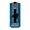 Carolina Panthers NFL Wooden Bottle Cap Opener Sign