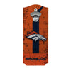 Denver Broncos NFL Wooden Bottle Cap Opener Sign