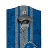 Detroit Lions NFL Wooden Bottle Cap Opener Sign