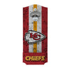 Kansas City Chiefs NFL Wooden Bottle Cap Opener Sign