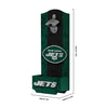 New York Jets NFL Wooden Bottle Cap Opener Sign