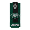 New York Jets NFL Wooden Bottle Cap Opener Sign