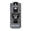 Las Vegas Raiders NFL Wooden Bottle Cap Opener Sign