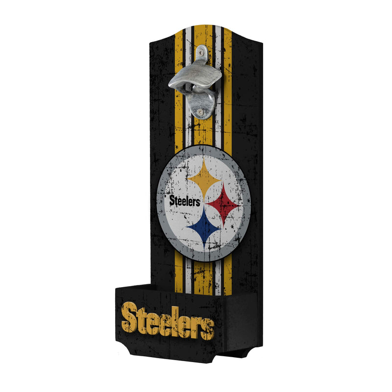 Pittsburgh Steelers Bottle Cap Wall Sign