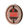 Cleveland Browns NFL Wooden Barrel Sign