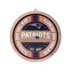 New England Patriots NFL Wooden Barrel Sign