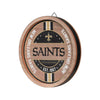 New Orleans Saints NFL Wooden Barrel Sign