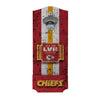 Kansas City Chiefs NFL Super Bowl LVII Champions Wooden Bottle Opener Sign