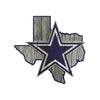 Dallas Cowboys NFL Wood State Sign