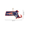 New England Patriots NFL Wood State Sign