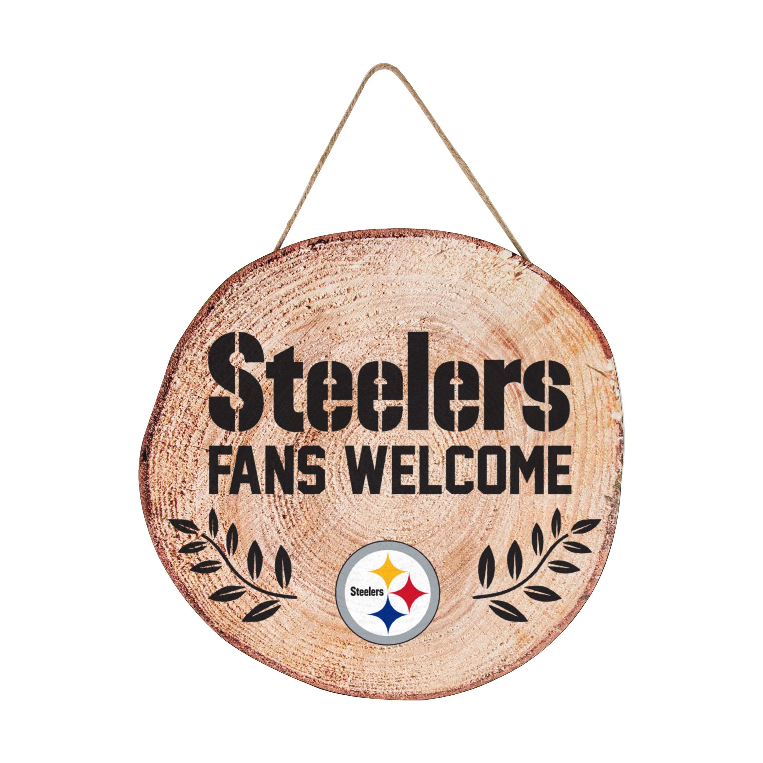 Officially Licensed NFL Welcome Sign - Pittsburgh Steelers