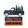 Chicago Bears NFL Wooden Truck With Tree Sign