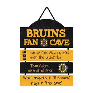 Boston Bruins NHL Mancave Sign