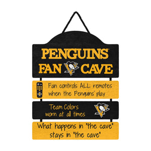 Pittsburgh Penguins NHL Mancave Sign