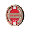 Detriot Red Wings NHL Wooden Barrel Sign