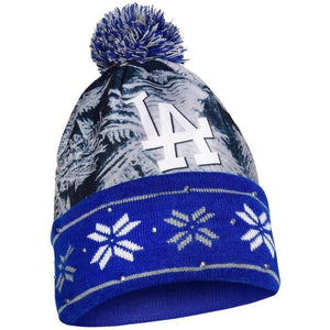 Los Angeles Dodgers MLB Big Logo Light Up Printed Beanie