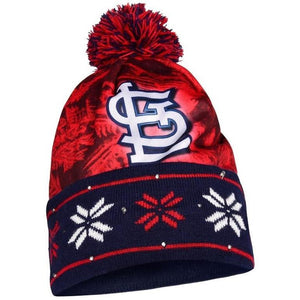 St. Louis Cardinals MLB Big Logo Light Up Printed Beanie