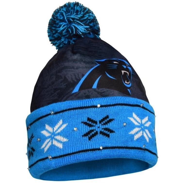 Officially Licensed NFL Striped Light-Up Beanie