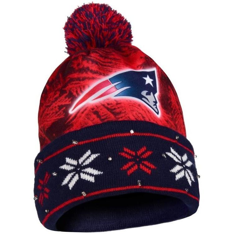 NFL Buffalo Bills Light 'Em Up Beanie Hat Battery Lighted Logo Awesome! NWTs