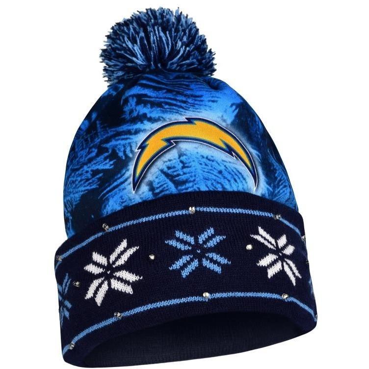 San Diego Chargers THE-MOOSER Knit Beanie Hat by New Era