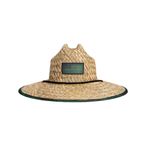 Camo Straw Hat