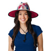 St Louis Cardinals MLB Floral Printed Straw Hat