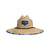 Los Angeles Dodgers MLB 2020 World Series Champions Floral Straw Hat