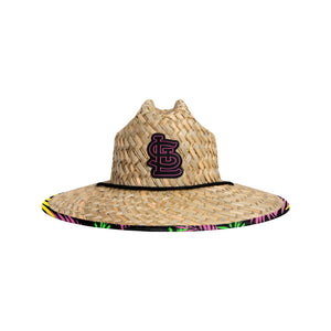 St Louis Cardinals MLB Highlights Straw Hat