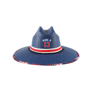 Atlanta Braves MLB Ronald Acuna Jr Straw Hat