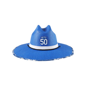 Los Angeles Dodgers MLB Mookie Betts Straw Hat