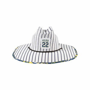 Milwaukee Brewers MLB Christian Yelich Straw Hat