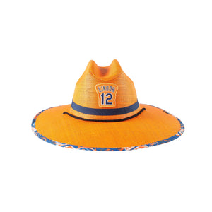 New York Mets MLB Francisco Lindor Straw Hat