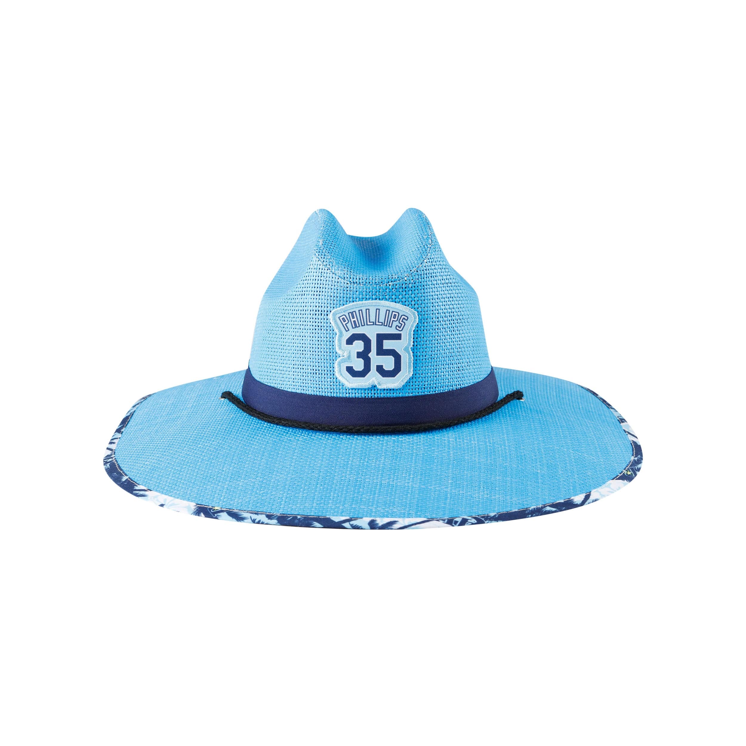 Reyn Spooner Tampa Bay Rays Natural Straw Hat