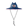 Cleveland Guardians MLB Team Color Straw Hat