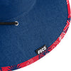 Cleveland Guardians MLB Team Color Straw Hat