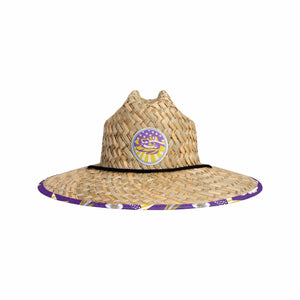 LSU Tigers NCAA Americana Straw Hat
