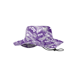 TCU Horned Frogs NCAA Floral Boonie Hat