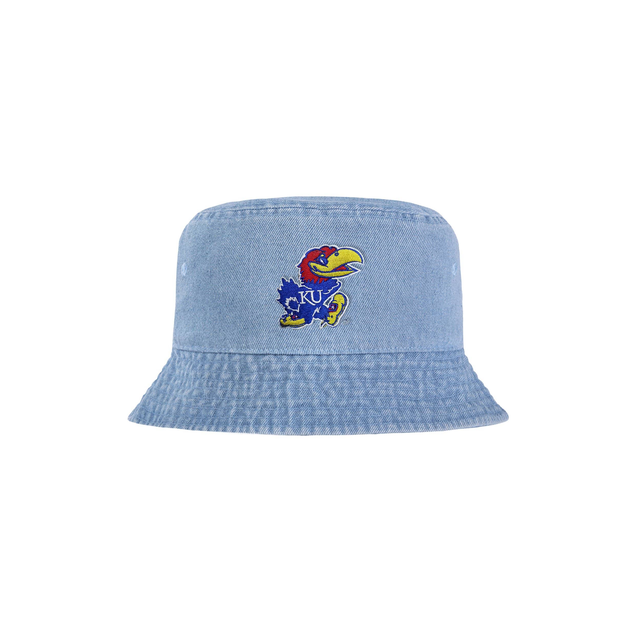 Buffalo Bills Embroidered Denim Bucket Hat