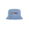 LSU Tigers NCAA Denim Bucket Hat